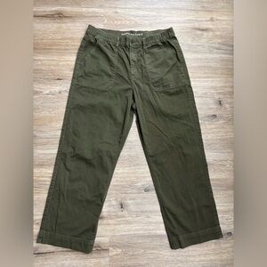 American Eagle Outfitters Women’s Stretch Ex-boyfriend Olive Green Pants